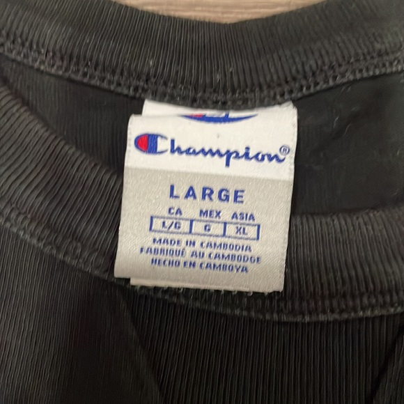 Champion Collection C100 Logo Black Mens - Picture 5 of 6